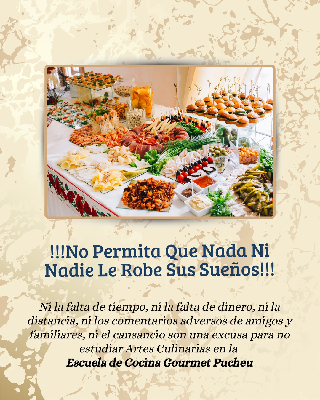 No permita que nada ni nadie le robe sus sueños