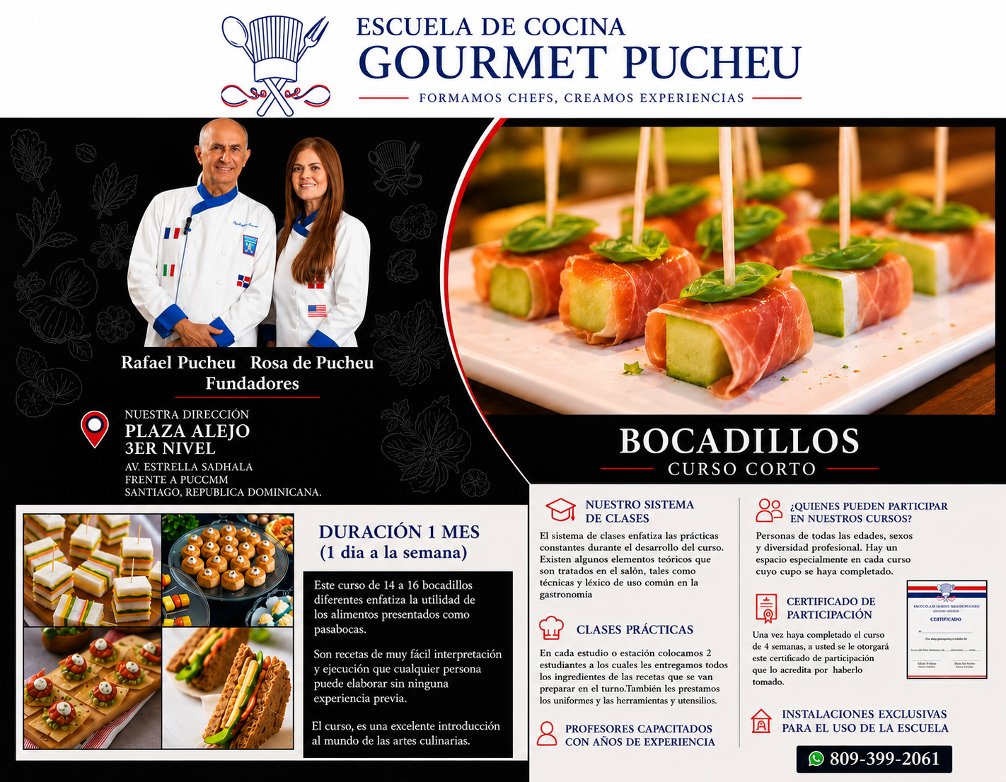 Curso corto — Bocadillos