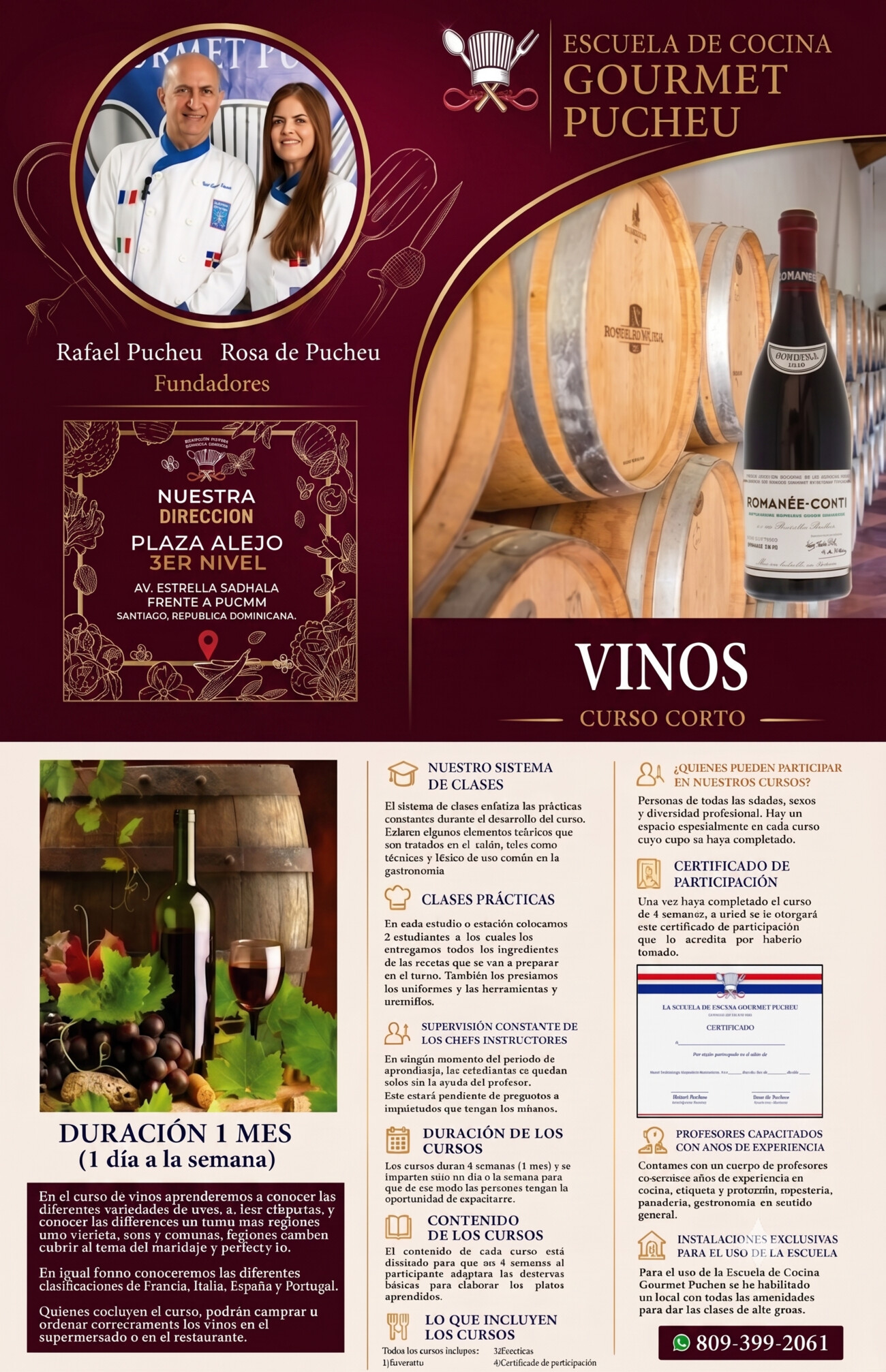 Curso corto — Vinos