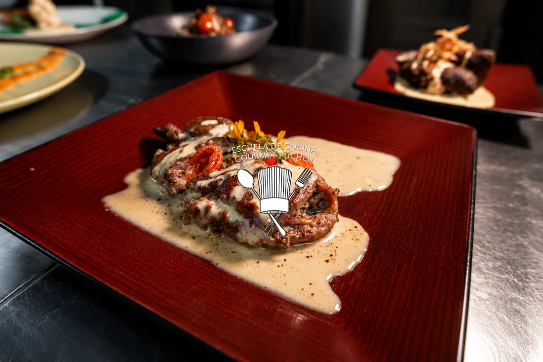 Medallones a la crema — plato de autor