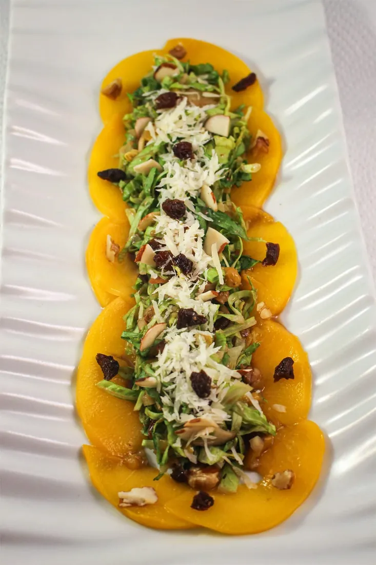 Plato de autor elaborado por estudiantes de la Escuela Gourmet Pucheu