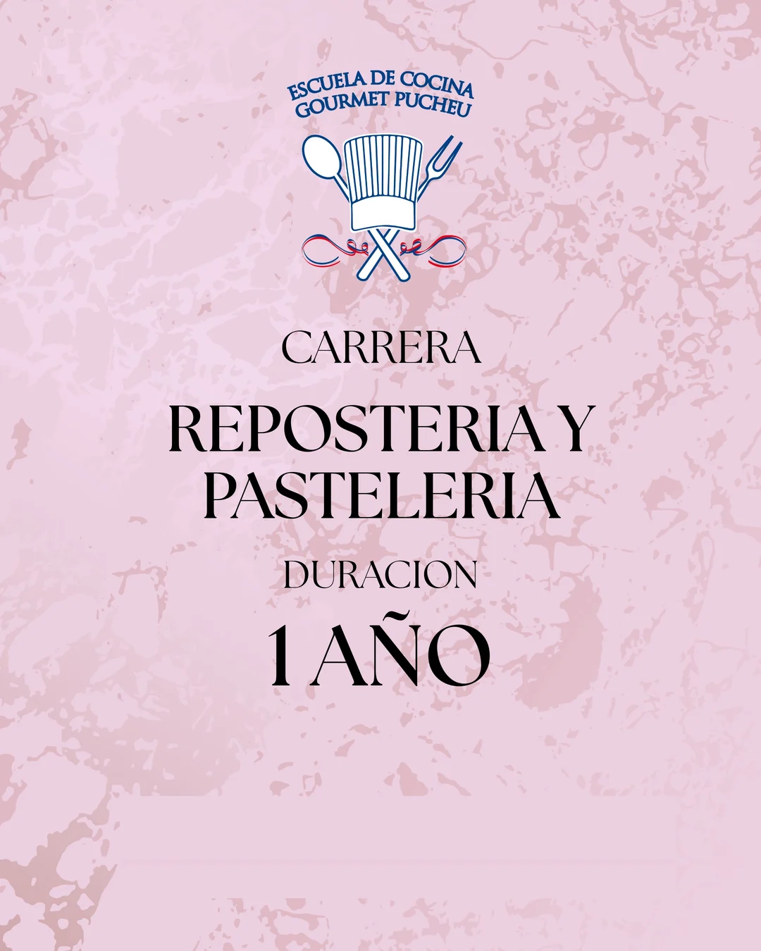 Carrera de Repostería y Pastelería — Duración 1 año