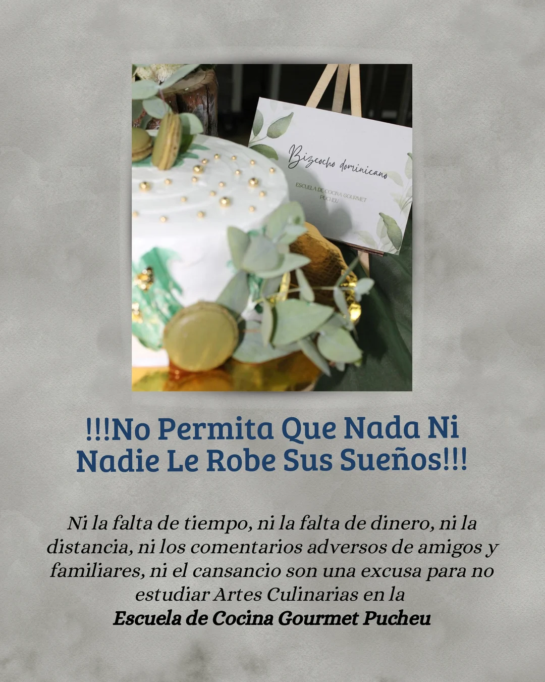 No permita que nada ni nadie le robe sus sueños