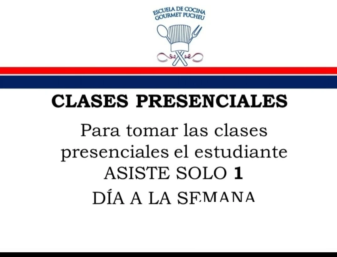 Clases presenciales — asiste solo 1 día a la semana