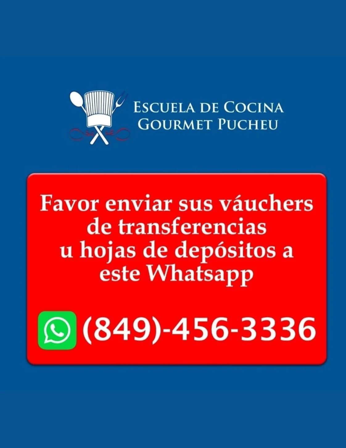 Envía tu voucher por WhatsApp